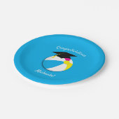 プールパーティー卒業パーティー ペーパープレート (アングル)