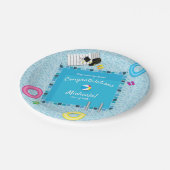 プールパーティー卒業パーティー ペーパープレート (アングル)