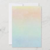 プールパーティー夏の誕生日パーティーへの招待 招待状 (裏面)