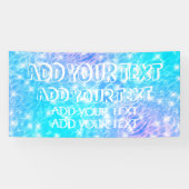 プールパーティー夏パーティービーチパーティー水波紋 横断幕 (横)