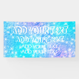 プールパーティー夏パーティービーチパーティー水波紋 横断幕