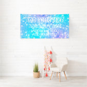 プールパーティー夏パーティービーチパーティー水波紋 横断幕 (インサイチュ)