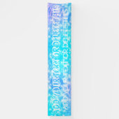 プールパーティー夏パーティー熱帯パーティー水パーティー 横断幕 (縦)