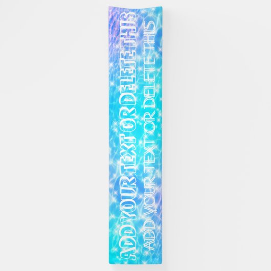 プールパーティー夏パーティー熱帯パーティー水パーティー 横断幕 (縦)