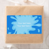 プールパーティー夏泳ぎお気に入りシールパッケージラベル ラベル (インサイチュ)