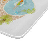 プールパーティー女子ビキニ夏ビーチ カッティングボード (角)