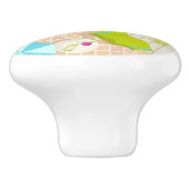 プールパーティー女子ビキニ夏ビーチ セラミックノブ (側面)