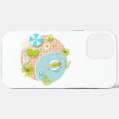 プールパーティー女子ビキニ夏ビーチ Case-Mate iPhoneケース (裏面 (横))