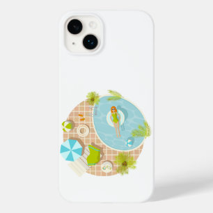 プールパーティー女子ビキニ夏ビーチ Case-Mate iPhone 14 PLUSケース