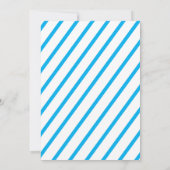 プールパーティー子供の誕生日招待状 セーブザデート (裏面)