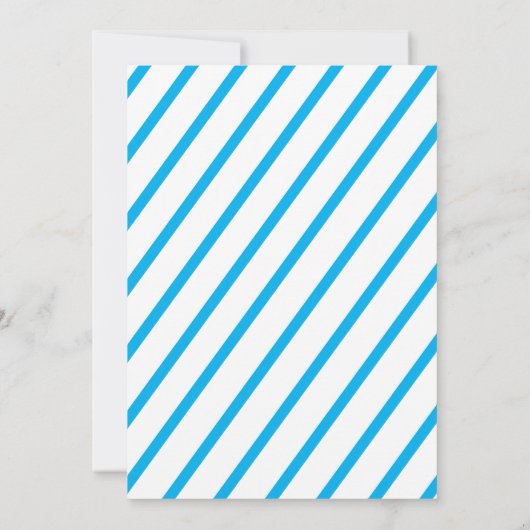 プールパーティー子供の誕生日招待状 セーブザデート (裏面)