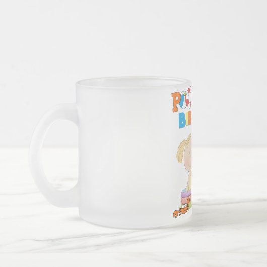 プールパーティー第3期Tシャツとギフト フロストグラスマグカップ (左)