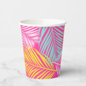 プールパーティー紙カップ |トロピカルパーティーカップ 紙コップ (左)