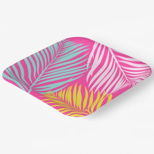 プールパーティー紙プレート |プールパーティーの単位 ペーパープレート (傾斜あり)