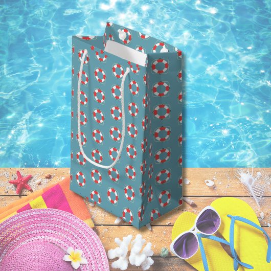 プールパーティー誕生日抱き枕 スモールペーパーバッグ