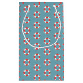 プールパーティー誕生日抱き枕 スモールペーパーバッグ (裏面)