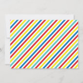 プールパーティー誕生日招待状|ジョイント誕生日 招待状 (裏面)