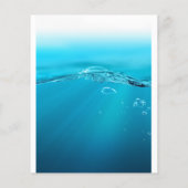 プールパーティー誕生日招待状、夏パーティー チラシ (裏面)