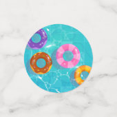 プールパーティー誕生日 コンフェッティ (スモール正面)