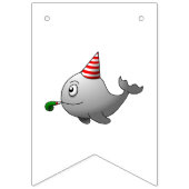 プールパーティー誕生日 バンティングフラッグ (第1の旗)