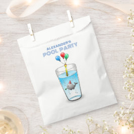 プールパーティー誕生日 フェイバーバッグ