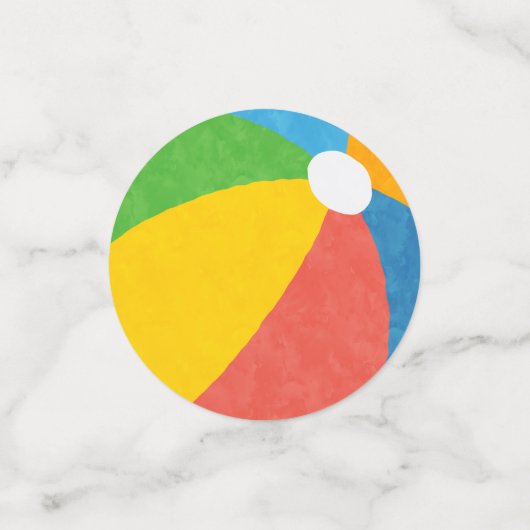 プールパーティー誕生日Decor供給 コンフェッティ (スモール正面)