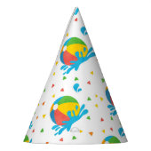 プールパーティー誕生日Decor供給 パーティーハット (左)