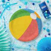 プールパーティー誕生日Decor供給 ペーパープレート (パーティー)