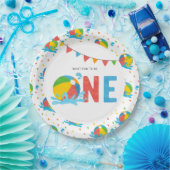 プールパーティー誕生日Decor供給 ペーパープレート (パーティー)