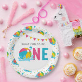 プールパーティー誕生日Decor供給 ペーパープレート (パーティー)