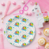 プールパーティー誕生日Decor供給 ペーパープレート (パーティー)