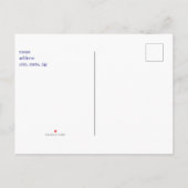 プールパーティー インビテーションポストカード (裏面)