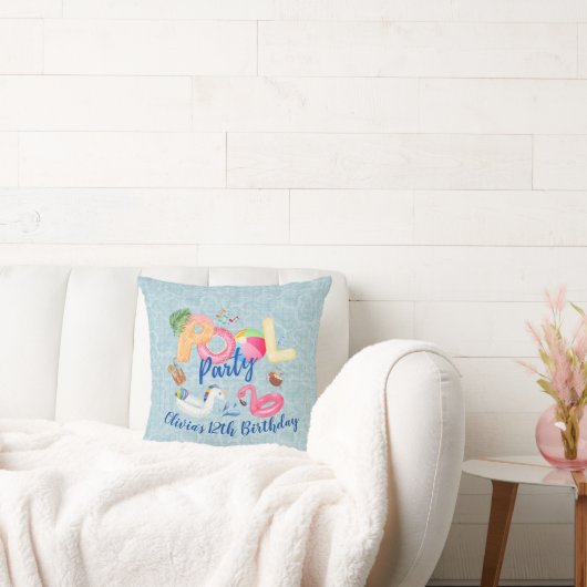 プールパーティー クッション (ソファ)