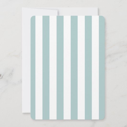 プールパーティー サマー スイミング 大人 招待状 (裏面)