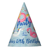 プールパーティー パーティーハット (正面)