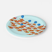 プールパーティー ペーパープレート (アングル)