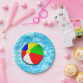 プールパーティー ペーパープレート (パーティー)