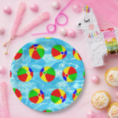 プールパーティー ペーパープレート (パーティー)