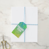 プールパーティー・ボーイ・バースデー ギフトタグ (より糸付き)