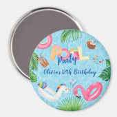 プールパーティー マグネット (正面/裏面)