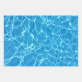 プールパーティー ラッピングペーパーシート (正面)