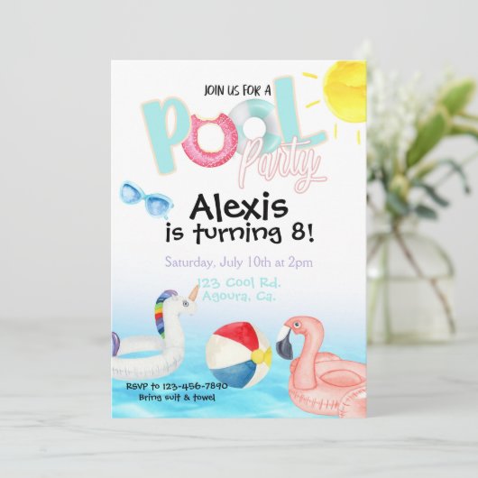 プールパーティー、夏パーティー、スイムパーティー (スタンド正面)