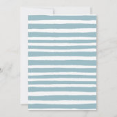 プールパーティー、学校の最終日 招待状 (裏面)