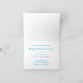 プールパーティー 招待状 (内部)