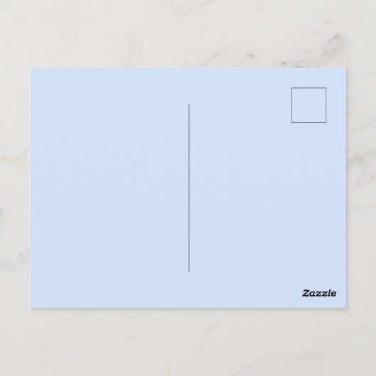 プールパーティー | 現代的な夏のテーマの誕生日パーティー ポストカード (裏面)