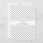 プールパーティー 誕生日パーティー 男女問わず 招待状 (裏面)