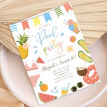 プールパーティーforガールズスウィート16誕生日