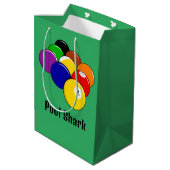 プールビリヤード抱き枕 ミディアムペーパーバッグ (裏面アングル)