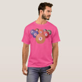 プールビリヤード Tシャツ (正面フル)