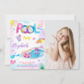 プールフォト招待状 招待状 (正面)